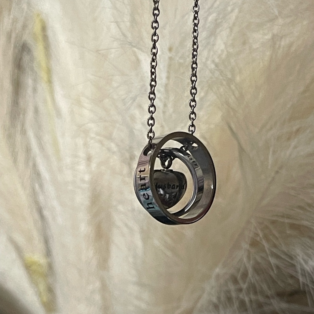 Stainless steel Heart Pendant Necklace